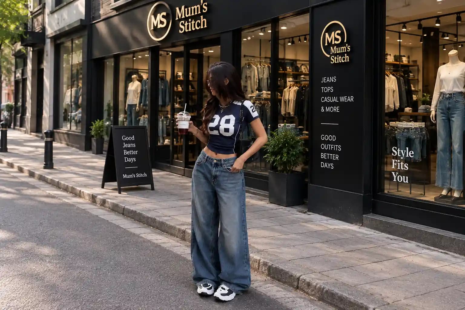 Buy Women’s Baggy Jeans Online at Best Price